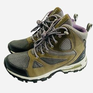 L.L. Bean Gore Tex Hiking Boots Size 10 Lace Up Waterproof Vibram